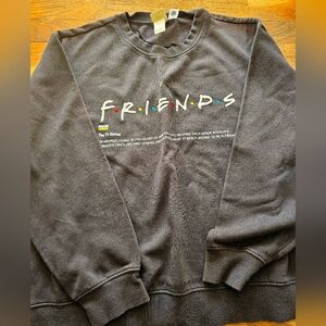 Friends Crew Neck Sweatshirt Sz Med